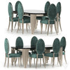 Cratos Table and Chairs by Zebrano Casa 3DSMAX Model