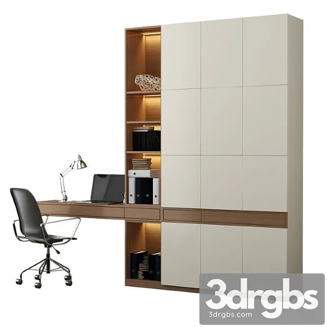 Creative workspace 3D Model Free
