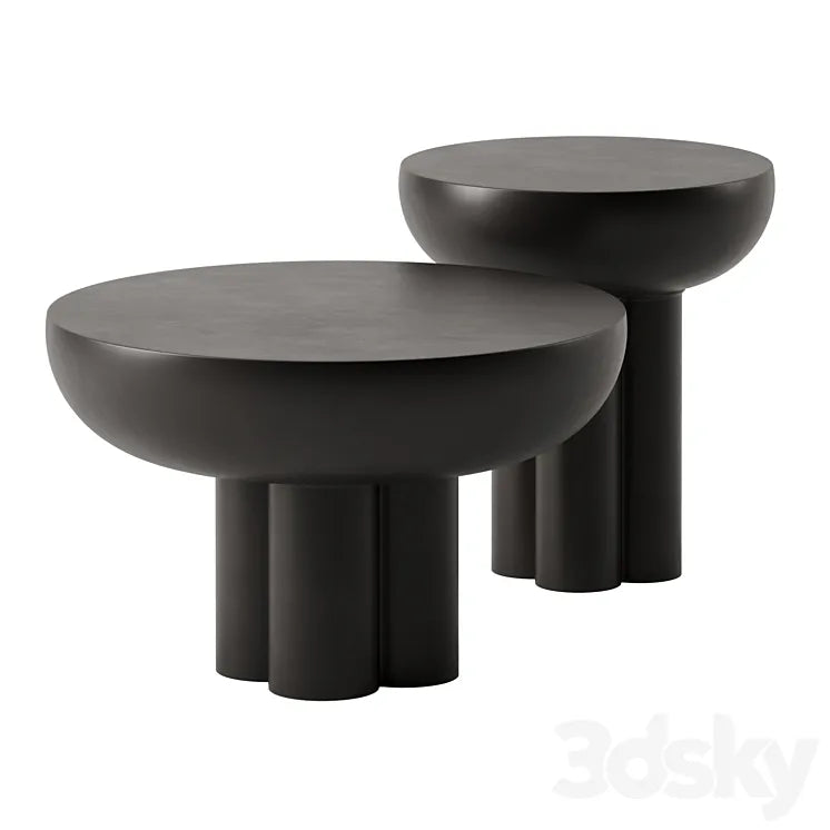 CROWN coffee tables by 101 Copenhagen 3DSMAX Model
