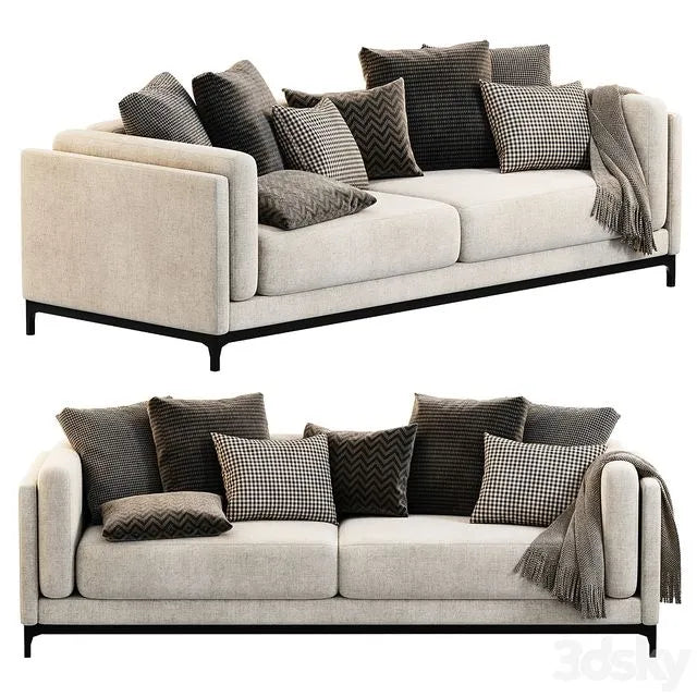 CTS SALOTTI Time Sofa 3dsMax Model