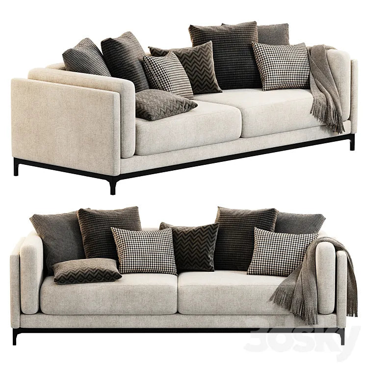 CTS SALOTTI Time Sofa 3DSMAX Model