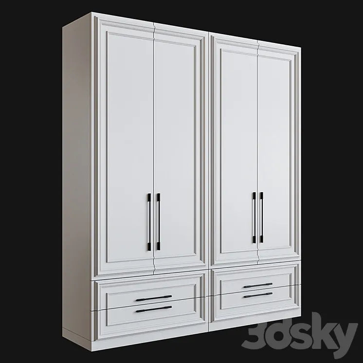 Cupboard MY 87 (Muzafarov Collections) 3DSMAX Model
