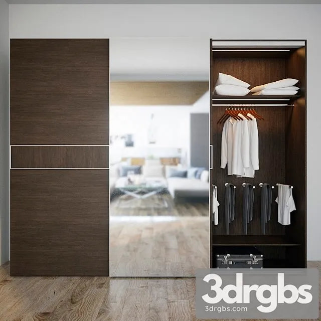 Cupie Furniture Fiorente Wardrobe 3D Model Free