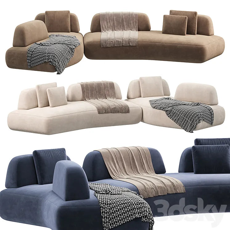 CURVE Sofa by Art Nova Sofas 3DSMAX Model