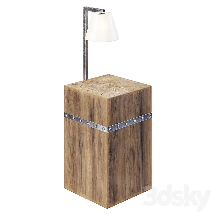 Custom Nightstand 3DSMAX Model