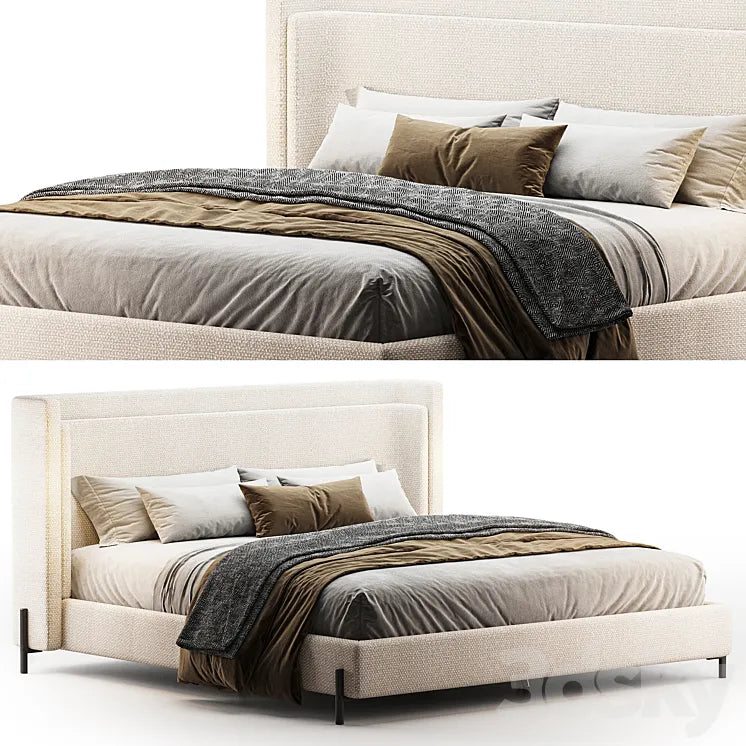 DALLON KING BED 3DSMAX Model