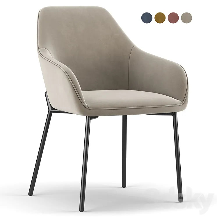 Daniella Dining Chair 3DSMAX Model