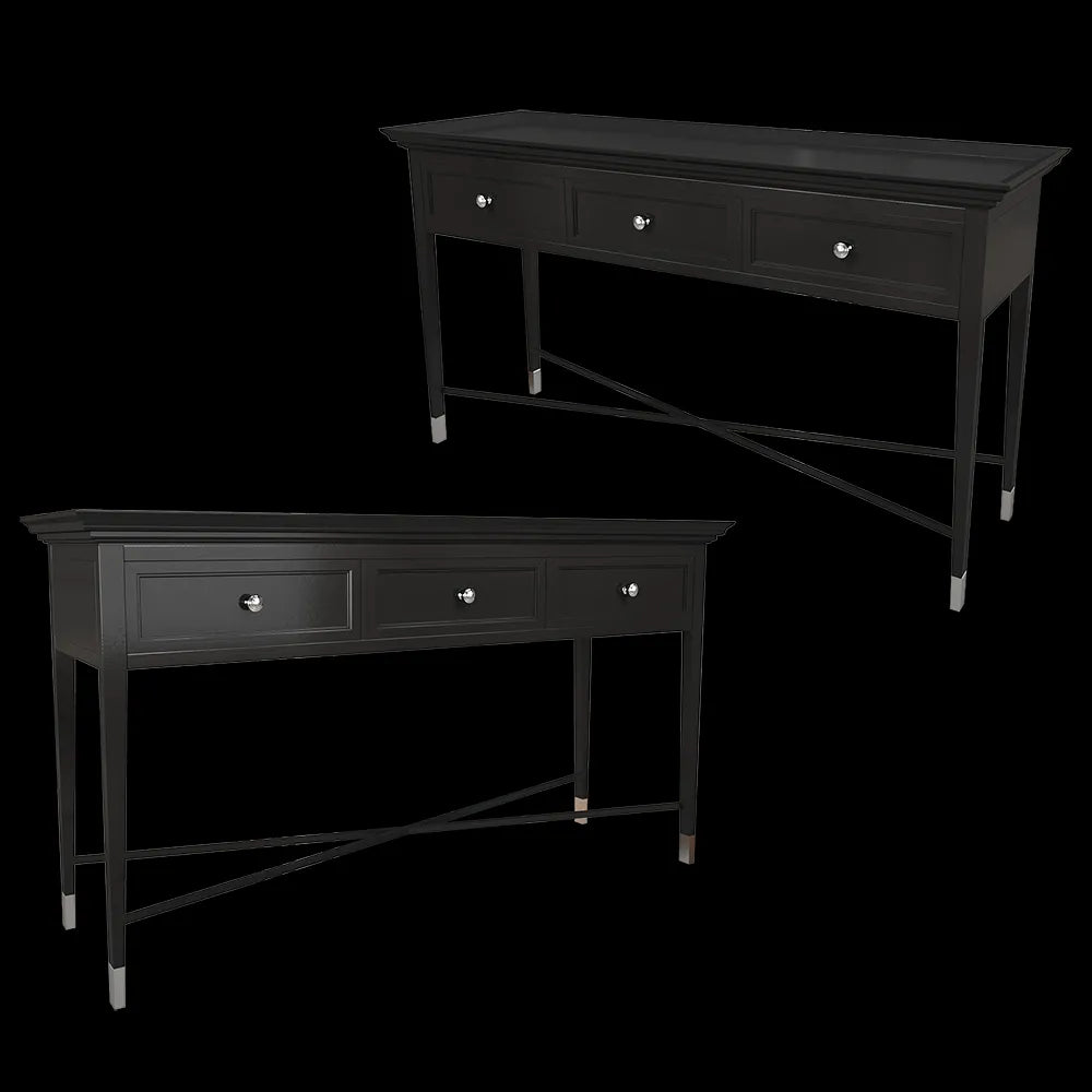 Dantone Home - Console Stafford with 3 drawer 3ds Max