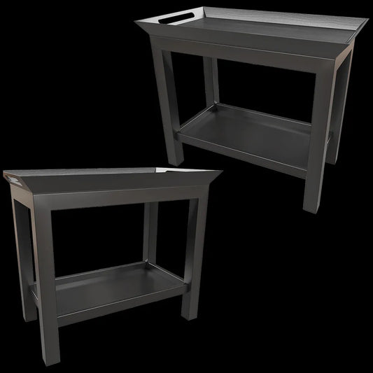 Dantone Home - Side table Newport with tray and shelf 3ds Max