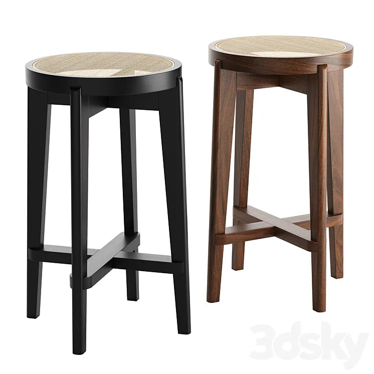 Dareau Bar & Counter Stool by Eichholtz 3DSMAX Model