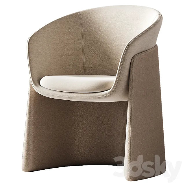 Davis Furniture Seba chair 3ds Max