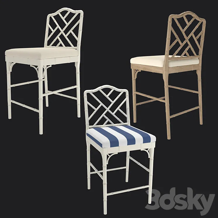 Dayna stools 3DSMAX Model