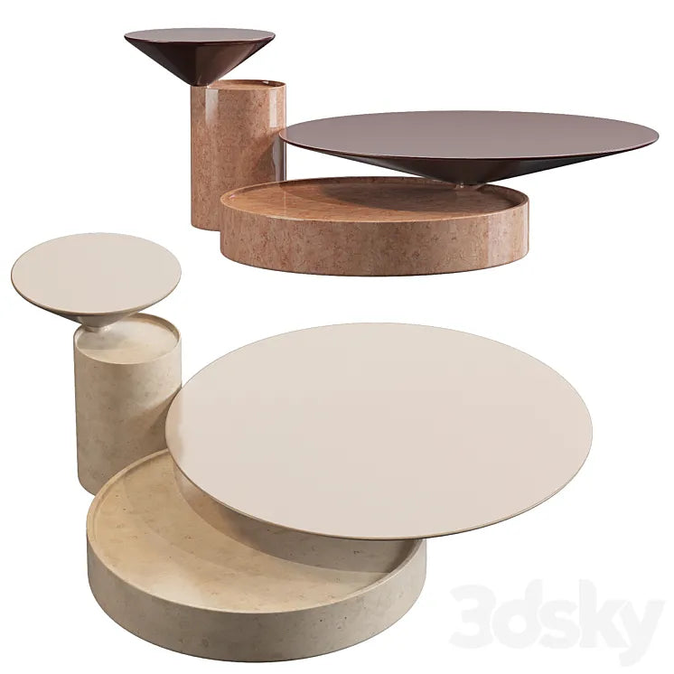 De La Espada Laurel coffee / side table 3DSMAX Model