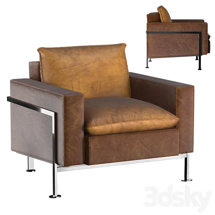 De Sede Rh 302 Leather Armchair 3DSMAX Model