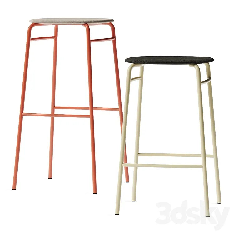 De Vorm Twist Pet Bar Stools 3DSMAX Model