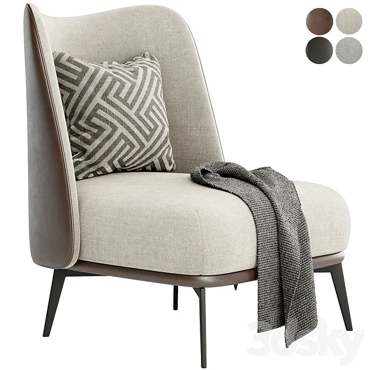 DEBBIE armchair by HC28 3DSMAX Model