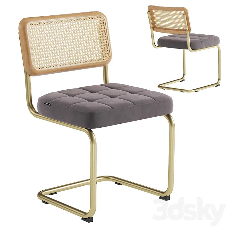Deephouse chair Lyon 3DSMAX Model