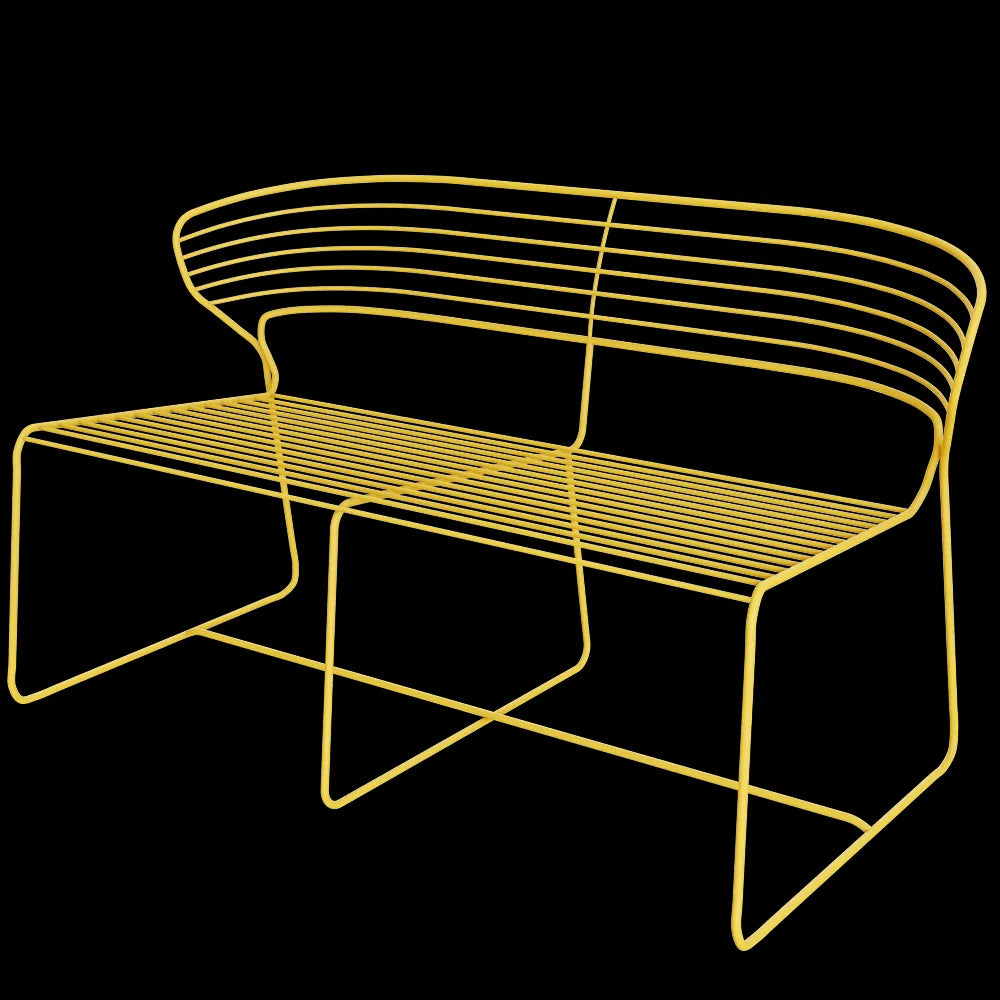 Desalto - Bench Koki Wire 3ds Max