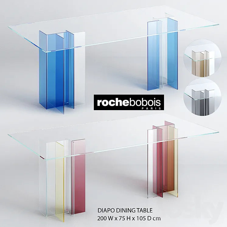 Diapo Table - Roche Bobois 3DSMAX Model