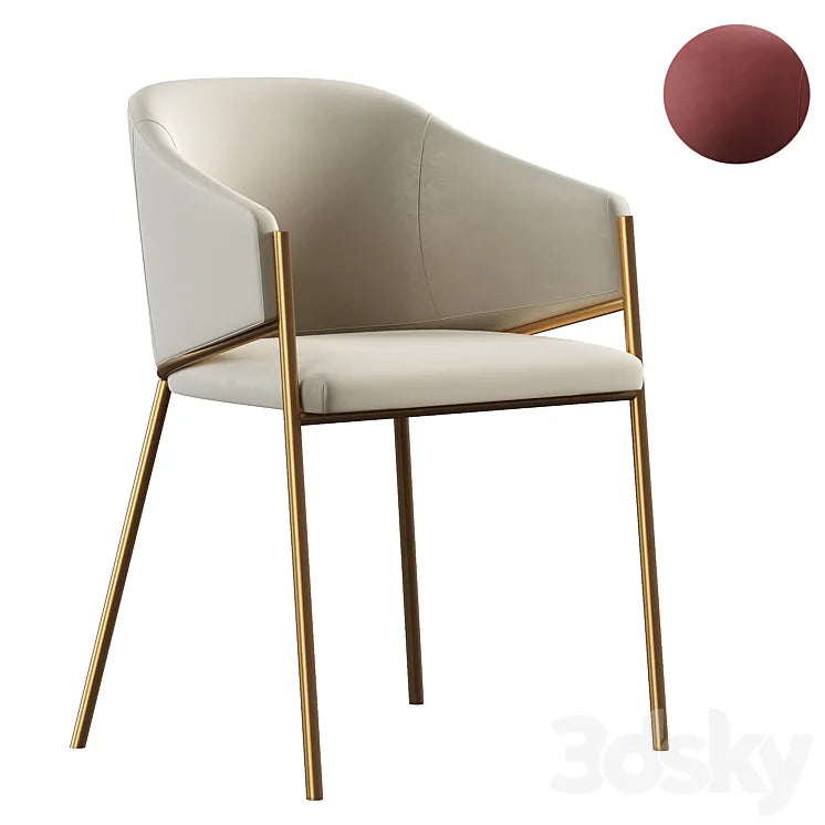 Dill dining chair 3DSMAX Model