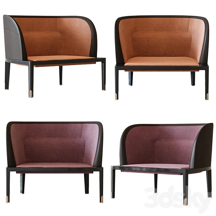 Dimensione Chi Wing Lo Armchair - Edra 3DSMAX Model