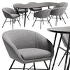 Dining chair Amur and table Norfort 3DSMAX Model
