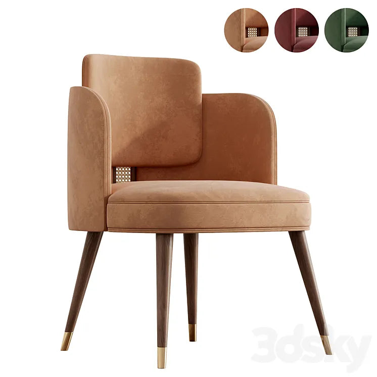 Dining Chair Bond - Mezzo Collection 3DSMAX Model
