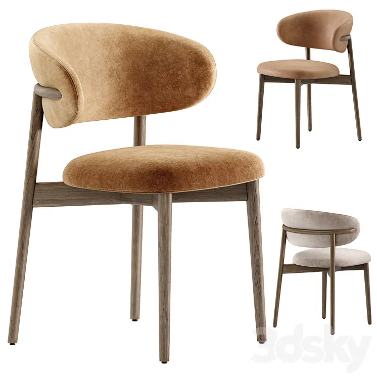 Dining chair Oleandro 3DSMAX Model