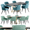 Dining chair Robert and table DT 3DSMAX Model
