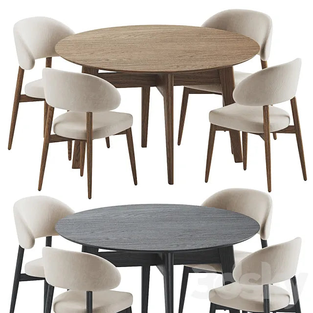 Dining Set 248 3ds Max