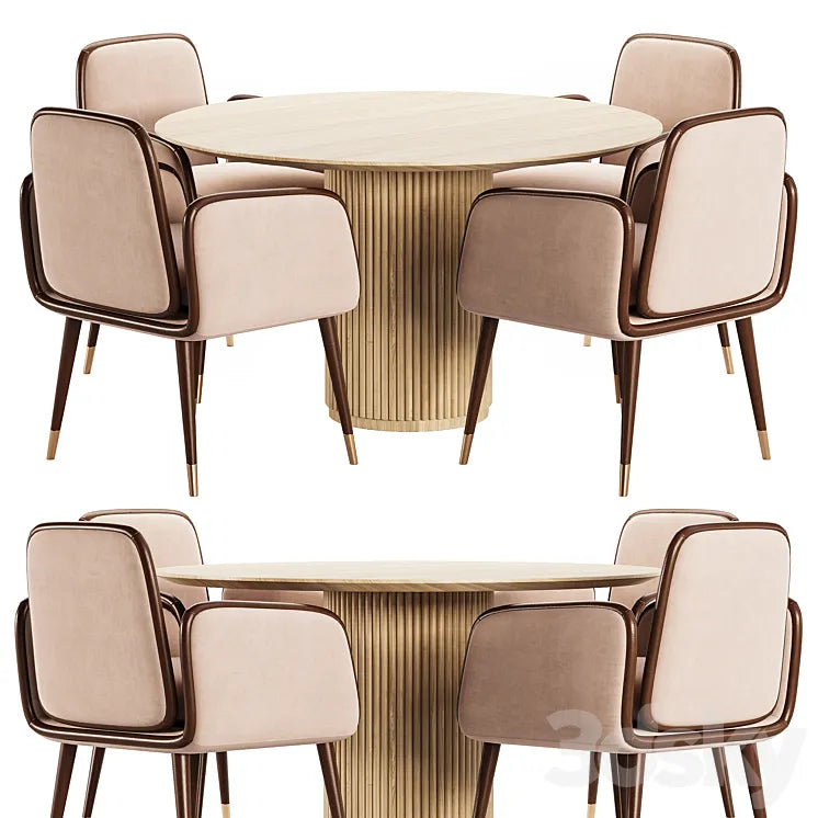 Dining Set 33 3DSMAX Model