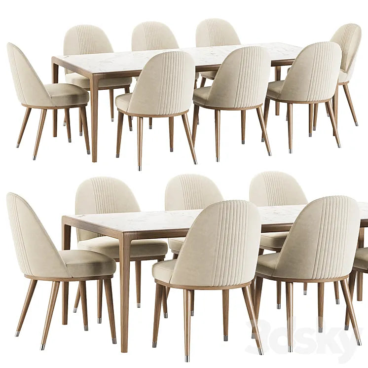 Dining Set 34 3DSMAX Model
