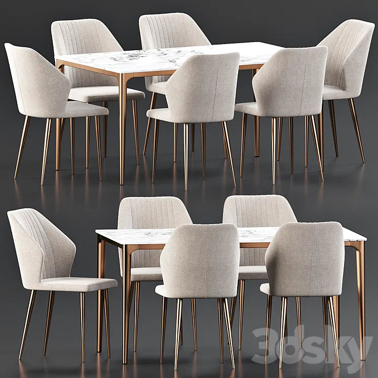 Dining Set 87 3DSMAX Model