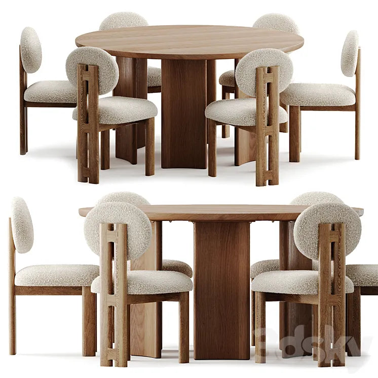 Dining set by Forom 3DSMAX Model