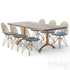 Dining Table 123 3DSMAX Model