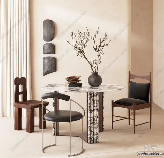 Dining Table – 3D Models – 3D Furniture Models for Interior – 091