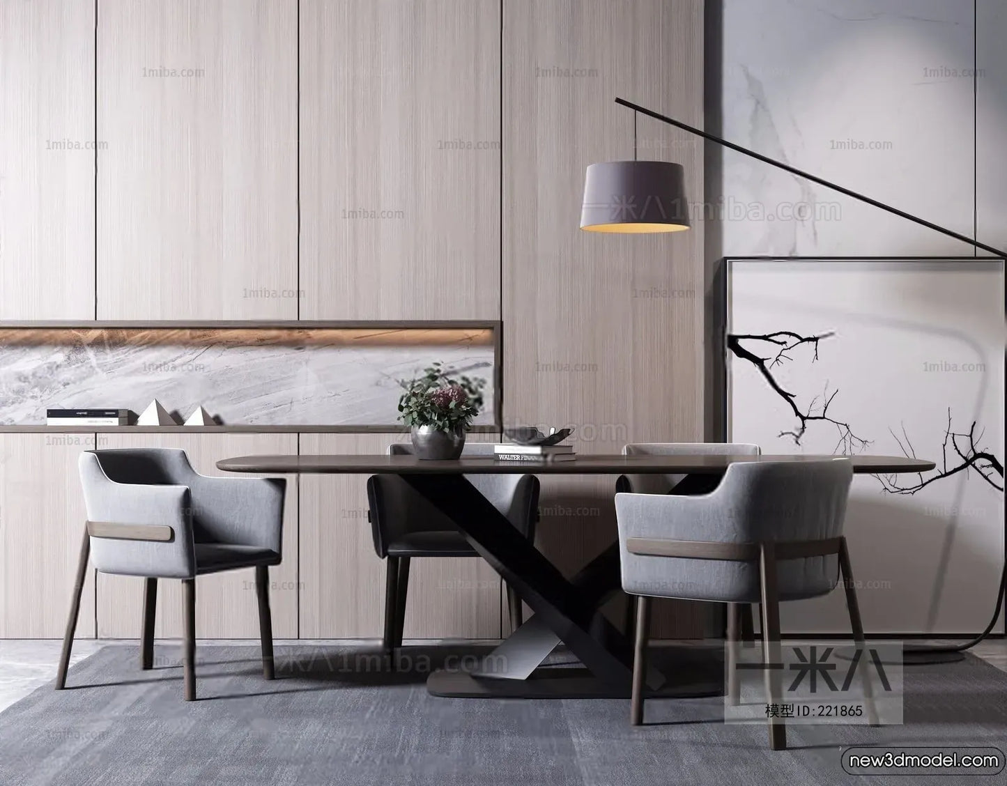 10 Dining Scene 3D Model Bundle Pack