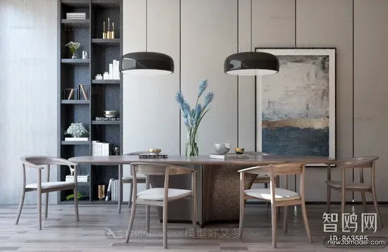 10 Dining Scene 3D Model Bundle Pack