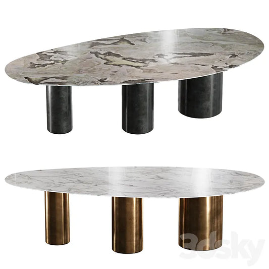 Dining Table Baxter Lagos 3DSMAX Model