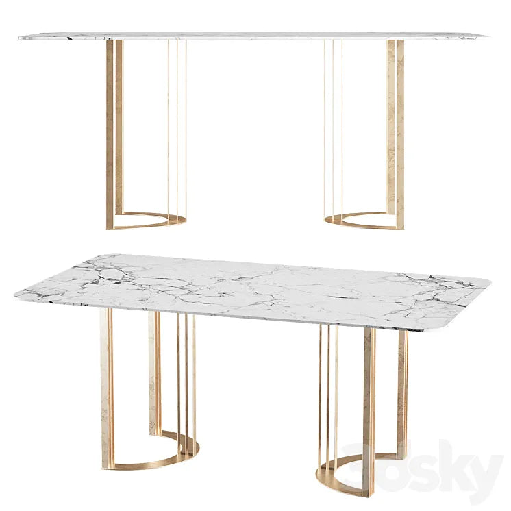 dining table Boston cazarina 3DSMAX Model