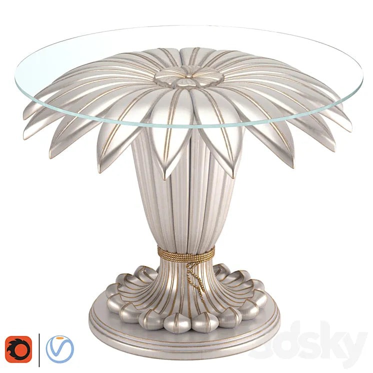 Dining Table by Caracole Compositin 3DSMAX Model