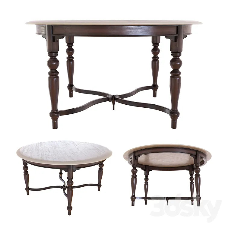 Dining table / Exterio table 3DSMAX Model