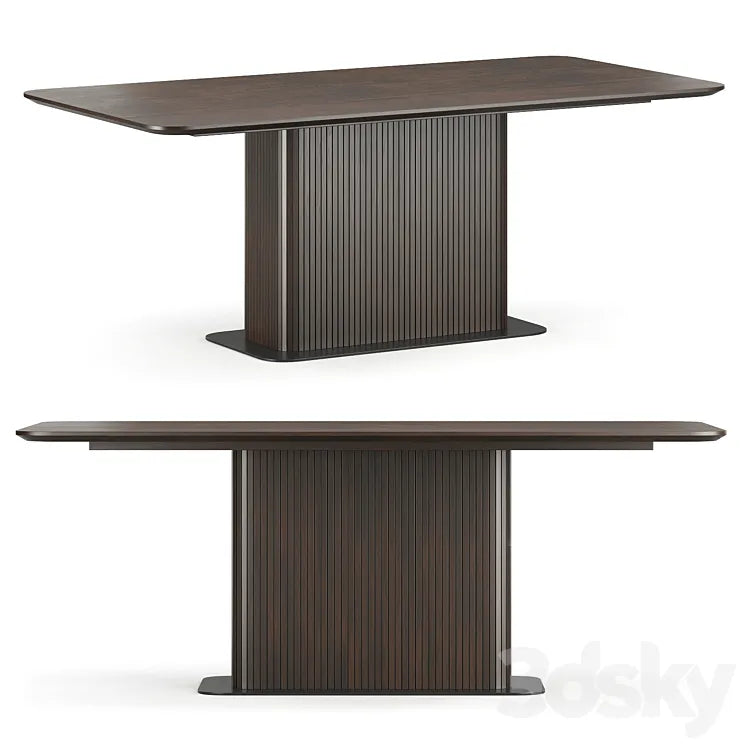 Dining table Glide rectangular Dantone Home 3DSMAX Model