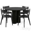 Dining Table SOLFORD and chair AMI 3DSMAX Model