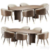 Dinning chair and table90 3dsMax Model