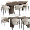 Dinning set 21 3dsMax Model