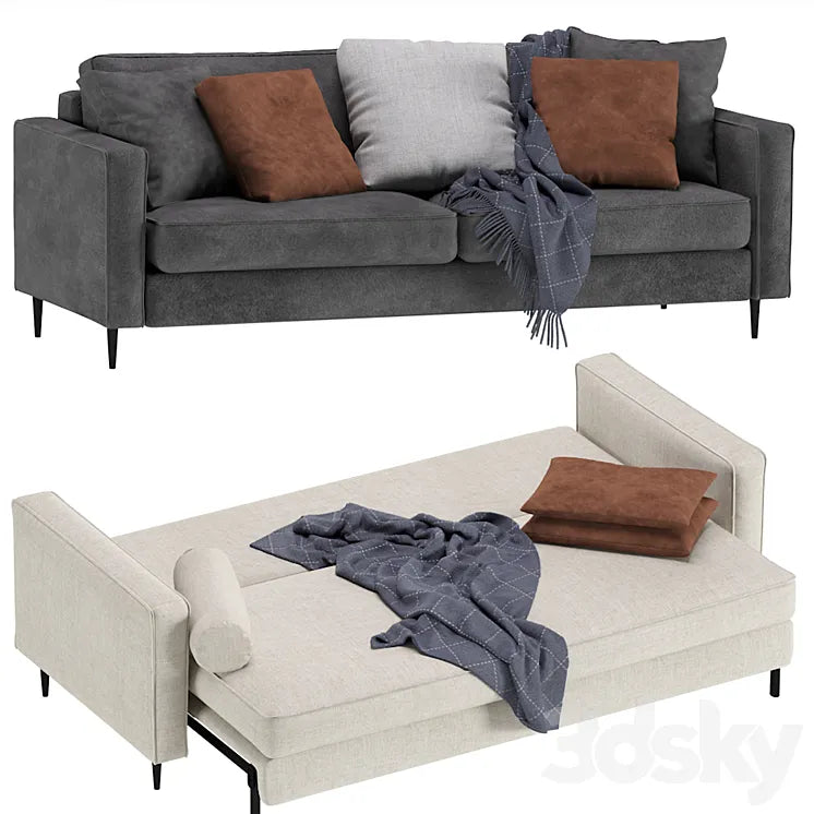 Dissent Sofa / Sofa DISENT 3DSMAX Model