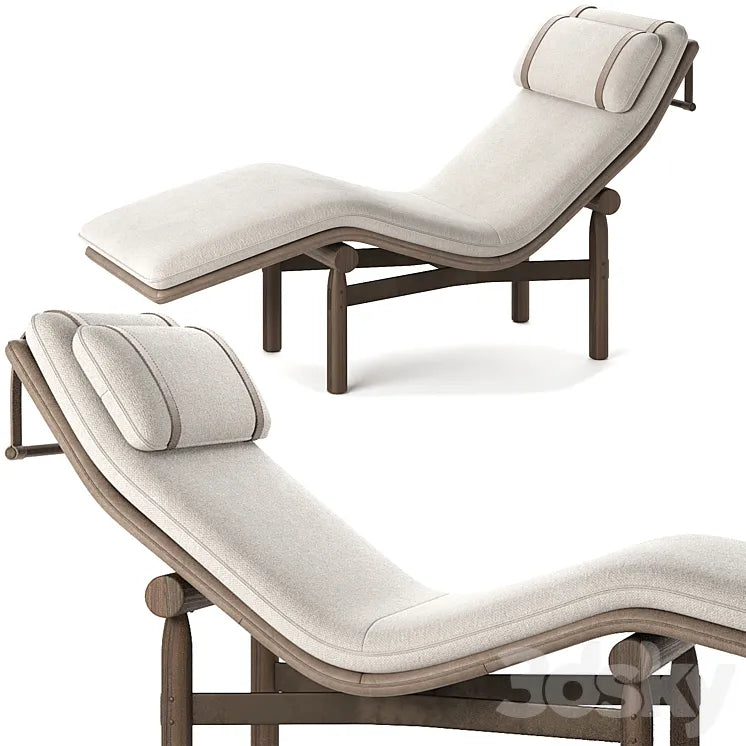 District Eight Stilt Chaise Lounge 3DSMAX Model