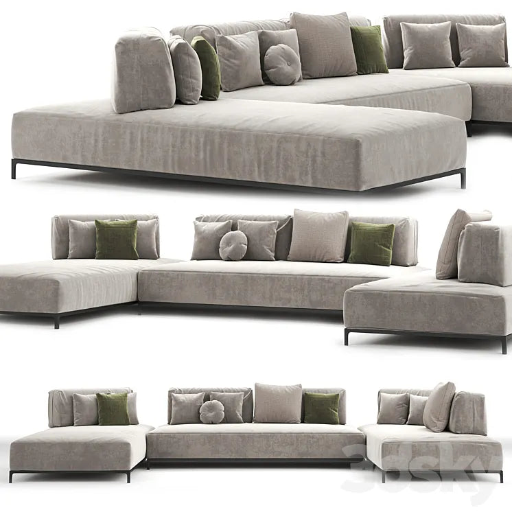 Diter Italia Sanders AIR Sofa 3DSMAX Model