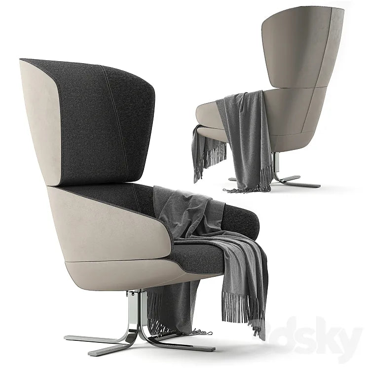 Ditre CUT & CUT SOFT Armchair 3DSMAX Model